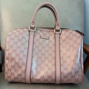 Gucci PINK Boston Bag